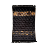Noir Royal Grace - Premium Quilted Prayer Mat